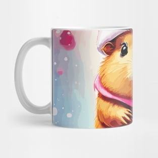 Cute Capybara Christmas #2 Mug